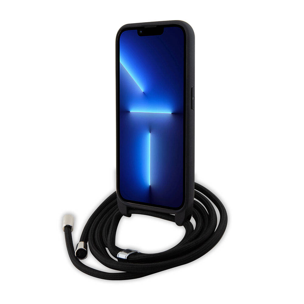Karl Lagerfeld iPhone 15 Pro Max Askı İpli K&C Metal Logo Orjinal Lisanslı Telefon Kılıfı - 4 Karl Lagerfeld iPhone 15 Pro Max Askı İpli K&C Metal Logo Orjinal Lisanslı Telefon Kılıfı - 4